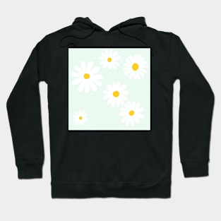 Light Green Daisys Hoodie